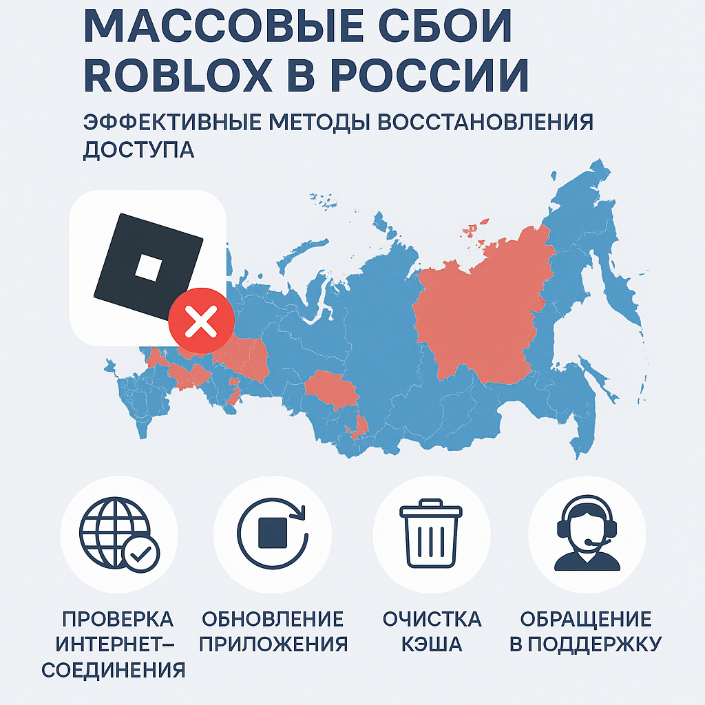 Roblox не работает: анализ массовых сбоев в России и эффективные методы восстановления доступа