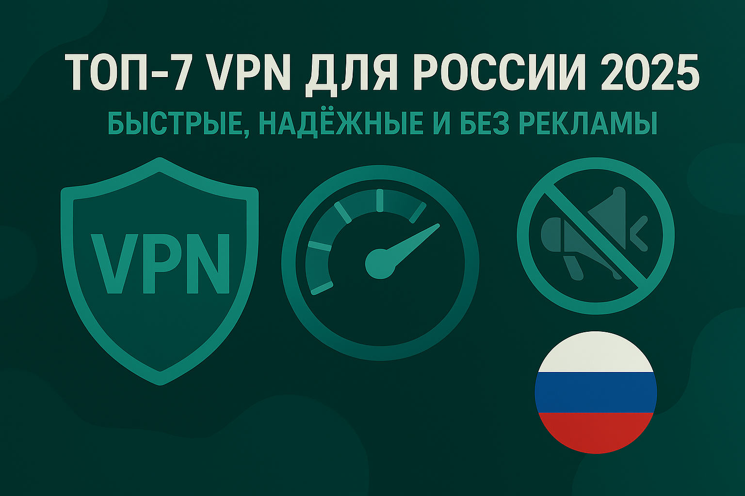 ТОП-7 VPN для России 2025: быстрые, надёжные и без рекламы